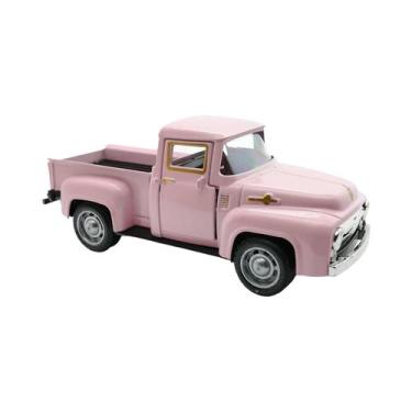 Imagem de Caminhonete Vintage Em Escala 1:32, Modelo De Brinquedo Com Detalhes R