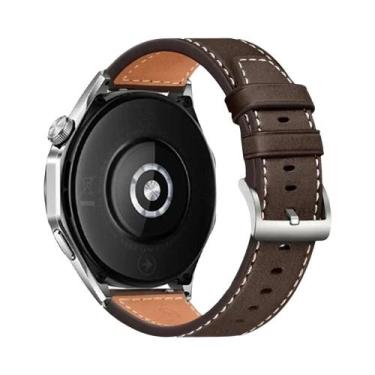 Imagem de Pulseira De Couro Macio De 22mm 20mm Para HUAWEI WATCH GT 6 GT6 pro GT