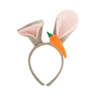 Imagem de Tiara De Pelúcia Com Laço De Bolinhas Do Mickey Mouse E Minnie, Acessó