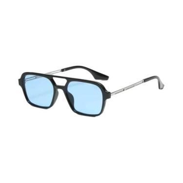 Imagem de Óculos De Sol Piloto Com Armação Pequena E Dupla Viga, Retrô Clássico 