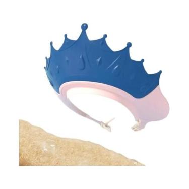 Imagem de Touca De Banho Ajustável Para Bebês, Protetor De Ouvido Infantil, Escu