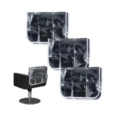 Imagem de Capa De Cadeira De Plástico Macio E Impermeável Para Salão De Beleza E