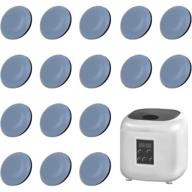 Imagem de 16 peças deslizantes de eletrodomésticos, autoadesivos de eletrodomésticos de cozinha, controles deslizantes de móveis para eletrodomésticos, a maioria das cafeteiras de bancada, fritadeiras a ar