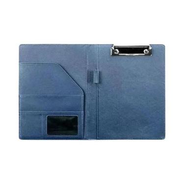 Imagem de Pasta De Conferência Multifuncional Em Couro PU A5, Organizador De Arq