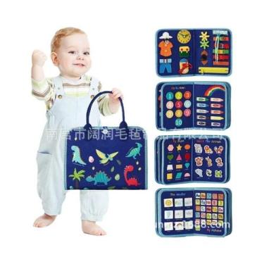 Imagem de Novo Brinquedo Educativo Portátil De Feltro Para Crianças: Quadro De A