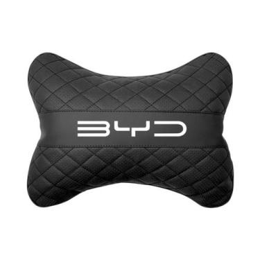 Imagem de Almofada Universal Para Apoio De Pescoço E Lombar Para Carro BYD Atto 