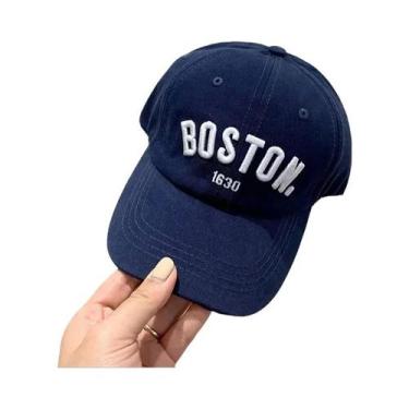 Imagem de Boné De Beisebol Infantil Ajustável Com Letra Bordada, Chapéu De Sol P