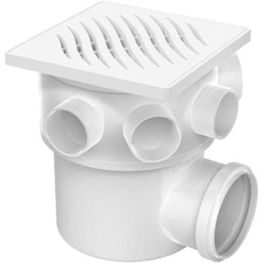 Imagem de Caixa Sifonada Quadrada Girafácil 100X140X50Mm Tigre - Tigre Pvc