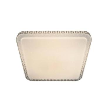 Imagem de Luminária de Teto Plafon Com Led Integrado Prisma Três Cores em 1 24W 