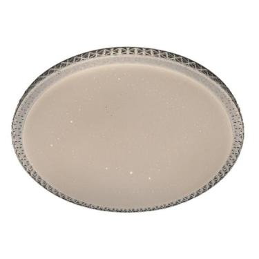 Imagem de Luminária de Teto Plafon Com Led Integrado Prisma Três Cores em 1 24W 