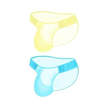 Imagem de Cuecas Transparentes De Cintura Baixa Para Homens ADANNU, Ultra-finas,