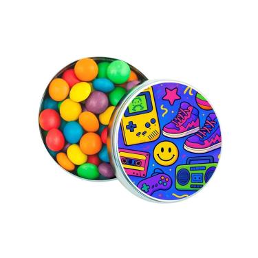 Imagem de Latinha Lembrancinha Personalizada Festa Anos 90