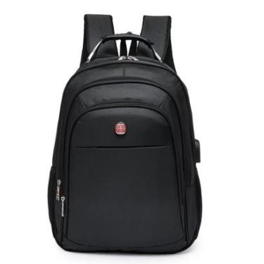 Imagem de Mochila Executiva Grande CrossWave  entrada USB Resistente Masculina-Masculino