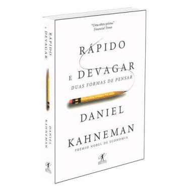 Imagem de Livro - Rápido e devagar - Objetiva