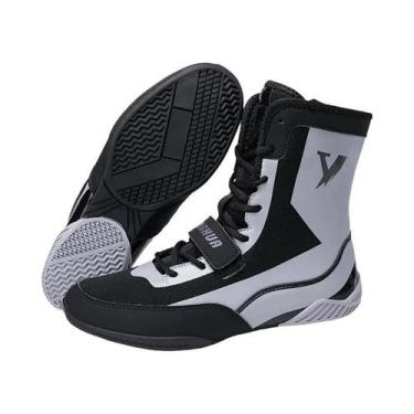 Imagem de Tênis De Boxe E Luta Livre Masculino Leve, Respirável E De Malha Para 