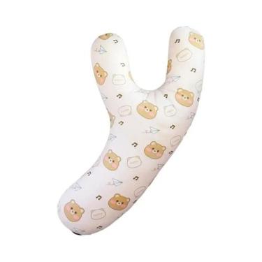 Imagem de Almofada De Pescoço Em Formato De Y Para Cadeira De Carro Infantil Com