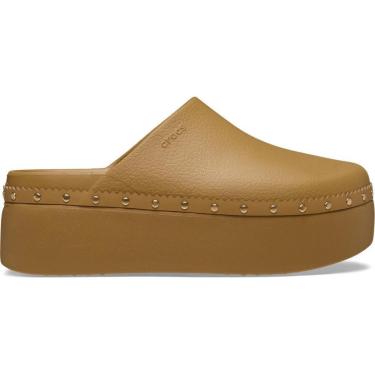 Imagem de Sandália Crocs Dylan Platform Studded Clog Umber-Unissex