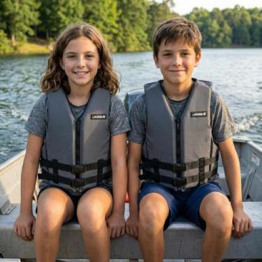 Imagem de Colete Salva Vidas Suporta Até 50kg Certificado ISO 9001 Qualidade - J