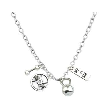 Imagem de Chaveiro Masculino De Halteres E Barras Para Academia, Exercício Funci