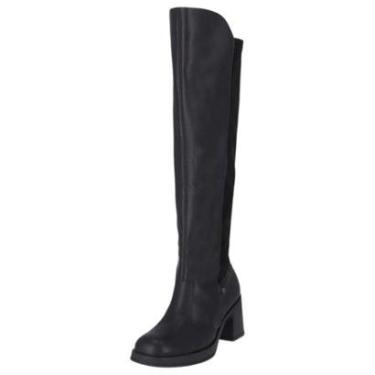 Imagem de Bota Feminina Conforto Salto Medio Bloco Montaria Piccadilly-Feminino