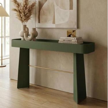 Imagem de Aparador para Sala 136cm com Travessa em Metal 100% MDF - Casa Lar Inc