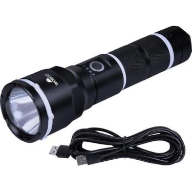 Imagem de Lanterna de LED Cree Recarregável 450lm 10W 3,7V Worker