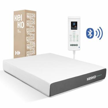 Imagem de Colchão Casal Connect Com Molas D33 App De Massagem 25x138x188 Keiko -