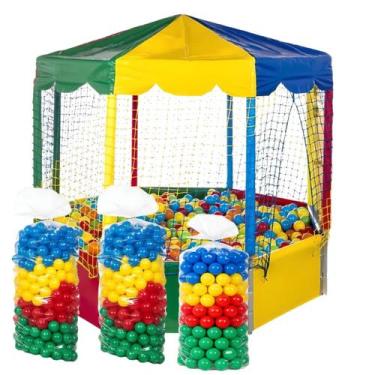 Imagem de Piscina de Bolinhas Oitavada 2m Com 1500 Bolinhas Coloridas - ROTOPLAY