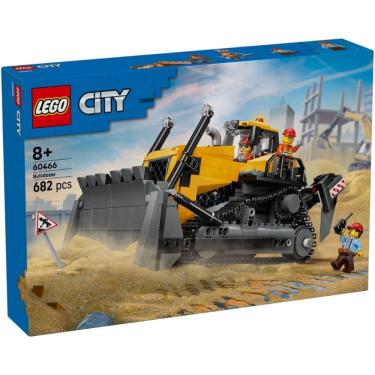 Imagem de Lego City - Trator De Esteira Amarelo - 682 Peças - 60466