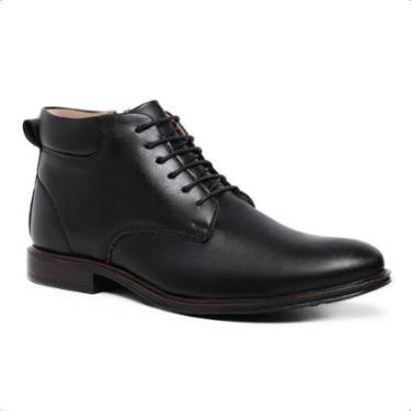 Imagem de Sapato Social Masculino Cano Alto Cadarço Elegante Moderno-Feminino