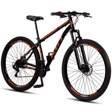 Imagem de Bicicleta Aro 29 KGT Shift Aço Carbono Freios a Disco Suspensão 21 Marchas-Unissex