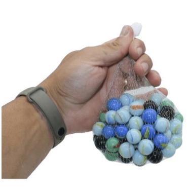 Imagem de Kit Com 100 Bolinha Gude Leitosa Esfera Bola De Vidro 16mm - Shopdapes