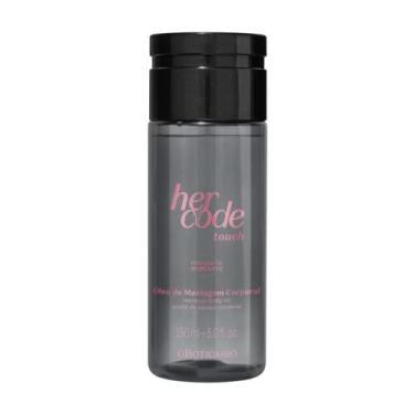 Imagem de Óleo de massagem corporal her code touch 150ml - O BOTICARIO