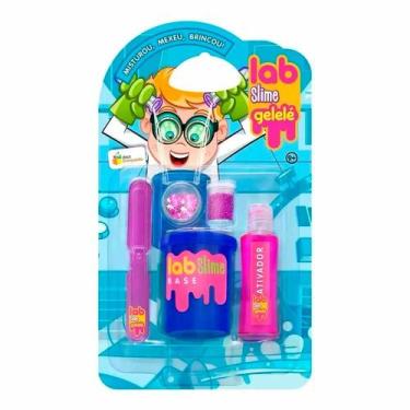 Imagem de Kit de Criar Massinha - Gelelé Lab Slime - Doce Brinquedo