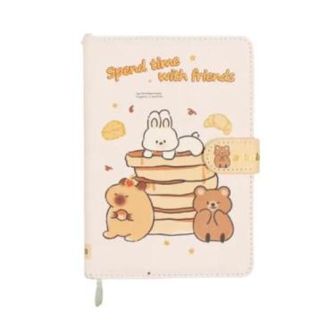 Imagem de Agenda B6 132 Folhas 122 x 171mm Capivara UNISO