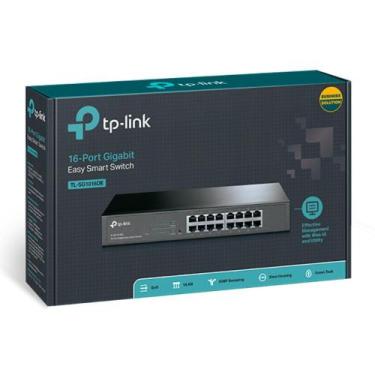 Imagem de Switch Tp-link Tl-sg1016de Easy Smart Switch 16 Portas Gigabit 10/100/
