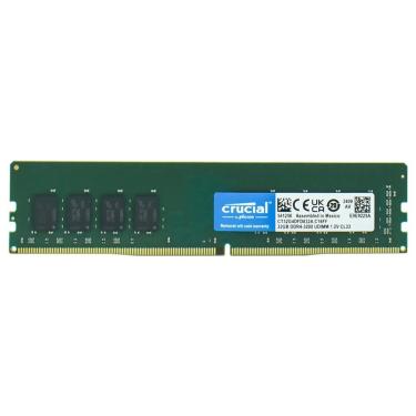 Imagem de Memória RAM DDR4 32GB 3200MHz CT32G4DFD832A Alta Largura de Banda Eficiência Energética Crucial Basics