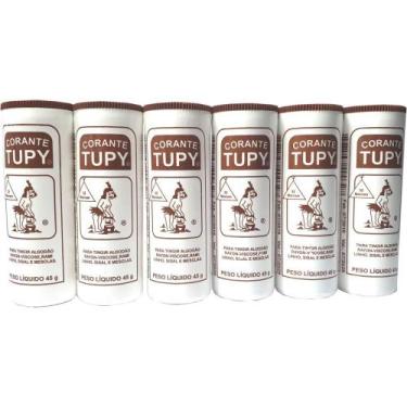 Imagem de Corante em PO Marrom TUPY Algodao - Corantes TUPY