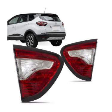 Imagem de Lanterna Captur 2017 2018 2019 Bicolor Mala - Cn, Lado Esquerdo - Moto