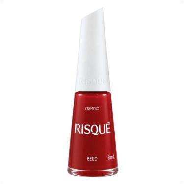Imagem de Esmalte Cremoso Risqué Beijo 8ml - RISQUE