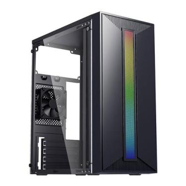Imagem de Gabinete Gamer RGB Led Blaze Preto BG-042 - BLUECASE