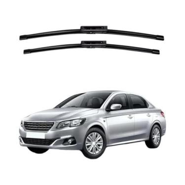Imagem de Palhetas De Limpador De Para-brisa Dianteiro Peugeot 301 2013-2022 (2 