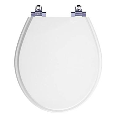 Imagem de Tampa de Vaso Sanitário com Amortecedor Oriane Branco para bacia Ideal Standard
