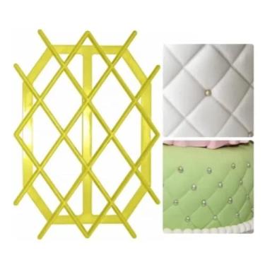 Imagem de Marcador Capitonê Bolo Massas Biscuit Biscoitos Blue Star