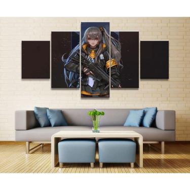Imagem de Quadro Decorativos Jogos com 5 peças 130x65 m10