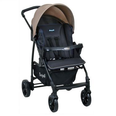 Imagem de Carrinho De Bebê Ecco Cinza/Bege - Burigotto