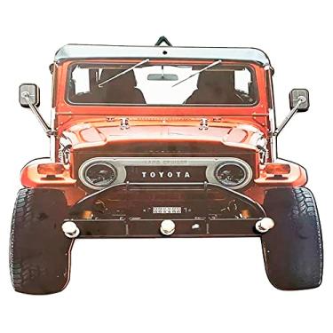 Imagem de Porta Chaves de Parede Retrô Decorativo - Jipe Toyota Bandeirante