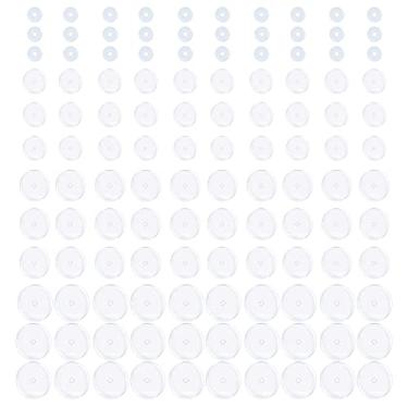 Imagem de Bloomfall Disco de piercing transparente para tratamento de colisão de nariz, brincos de silicone para queloides, 3MM5MM7MM9MM, ['gel de silicone'], Sem Pedra Preciosa