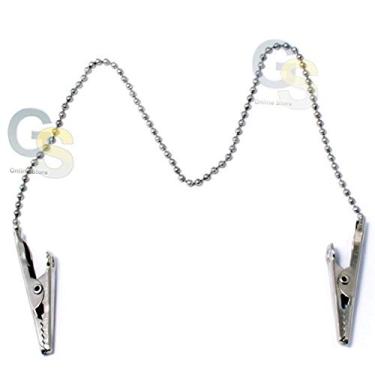 Imagem de G.S BIB Clips Bola de corrente para guardanapos Flexível Artesanato Utilitário LAB dentário