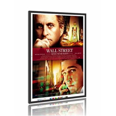 Imagem de Quadro Pôster Filme Wall Street - O Dinheiro Nunca Dorme 60x90
